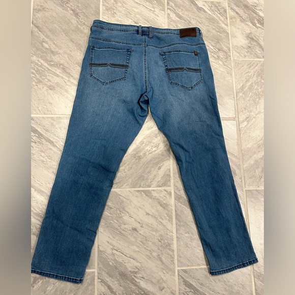 Buffalo David Bitton Axel Slim Stretch Blue Jeans Size 38Wx32L - Picture 2 of 8